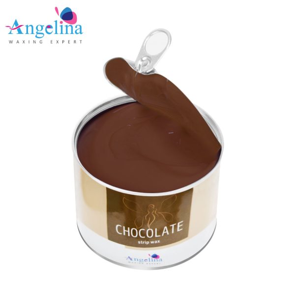 400G TIN CHOCOLATE CREME STRIP WAX
