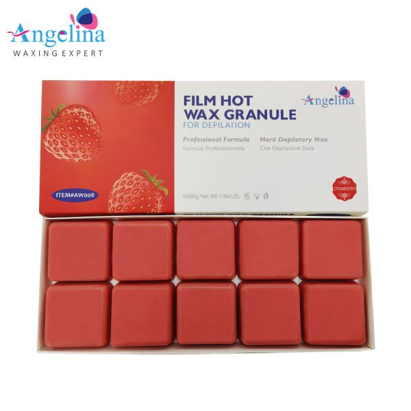 STRAWBERRY HARD WAX GRANULE