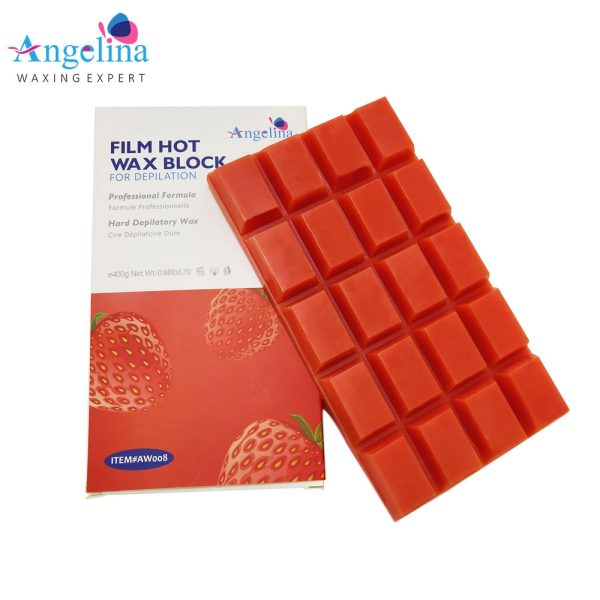STRAWBERRY HARD WAX BlOCK